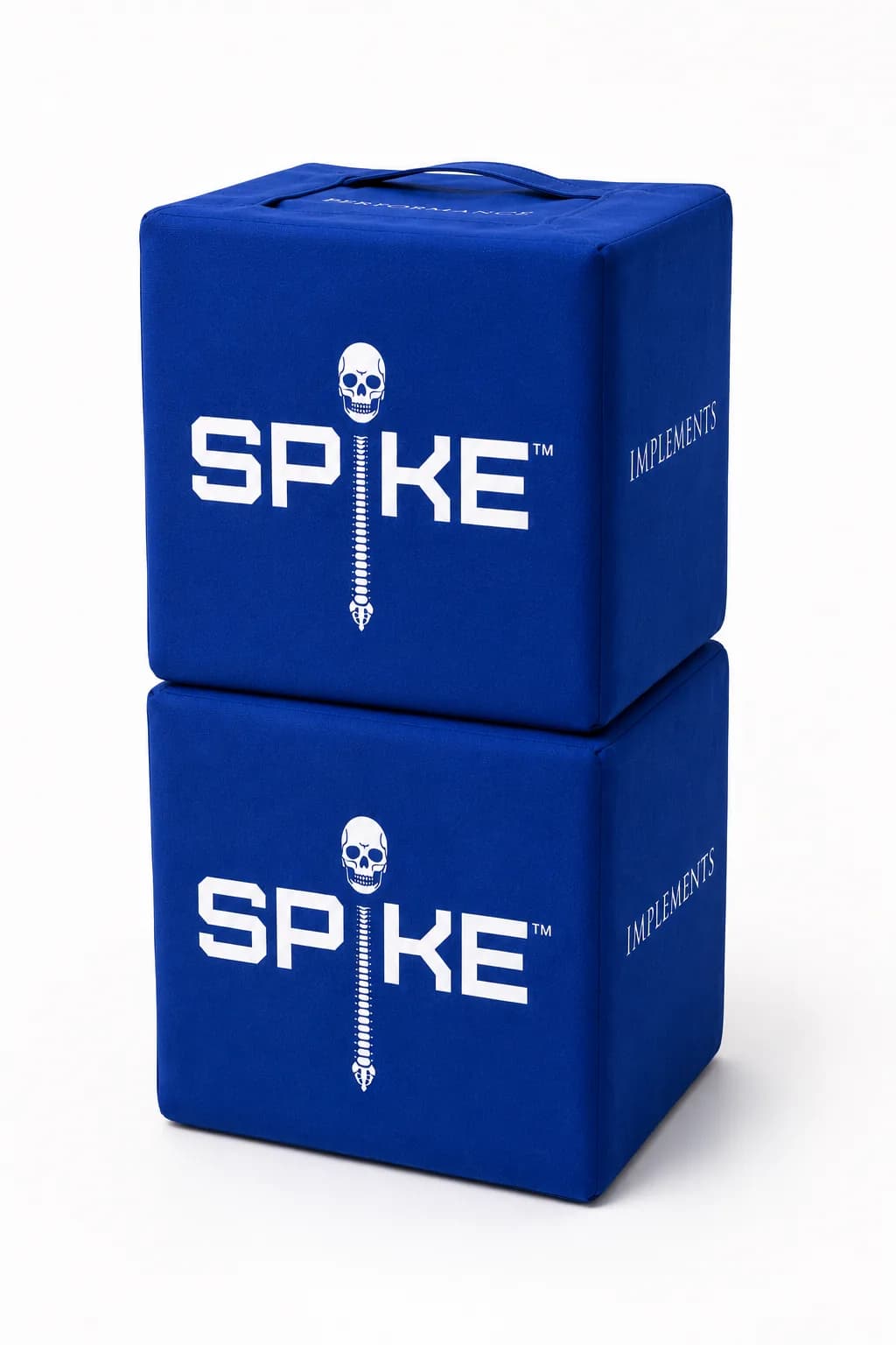 Two SPIKE blocks stacked in the studio